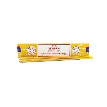 Incense sticks Myrrh, Satya, 15 g