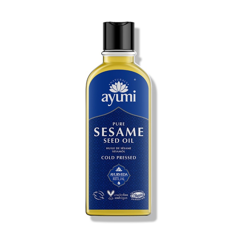 Tyras sezamų sėklų aliejus, šalto spaudimo, Ayumi, 250ml