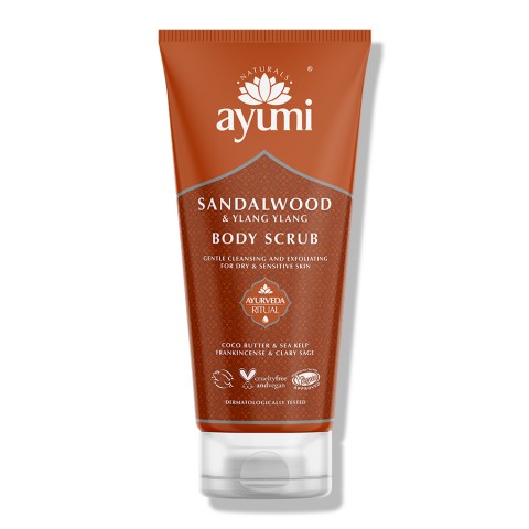 Body scrub with sandalwood Sandalwood & Ylang Ylang, Ayumi, 200 ml
