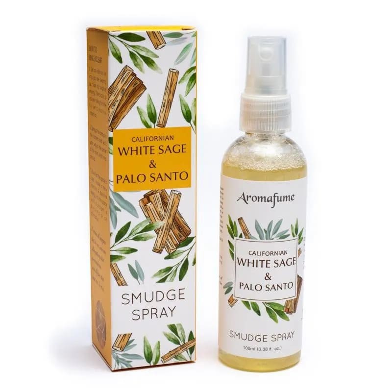 Izsmidzināms mājas aromāts White Sage  un  Palo Santo, Aromafume, 100 ml