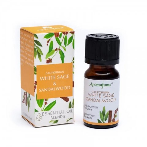 Ēteriskā eļļa White Sage  un  Sandalwood, Aromafume, 10 ml
