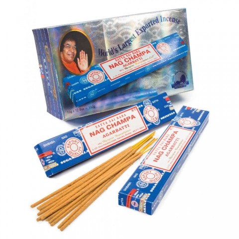 Nag Champa Satya Sai Baba Agarbatti incense sticks, 15g