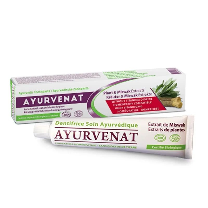 Organic toothpaste Miswak, Ayurvenat, 75ml