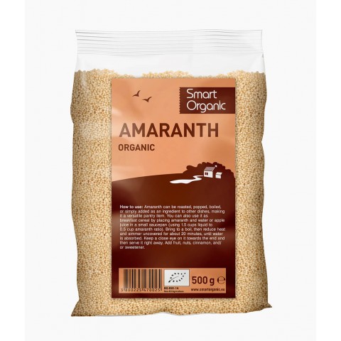 Amaranta sēklas, organiskas, Smart Organic, 500 g