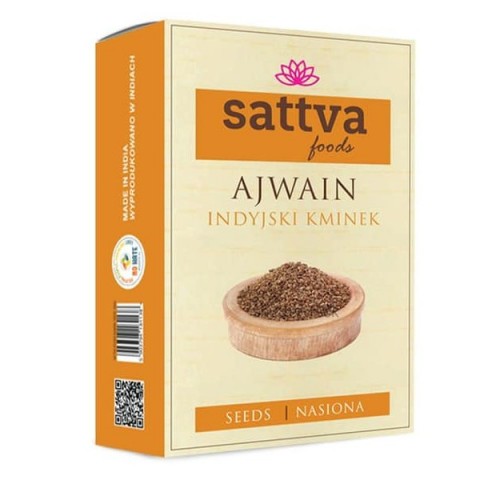 Ajwain sēklas, Sattva Foods, 100 g