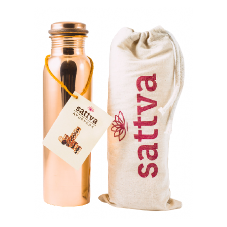 Copper drinker-bottle Plain Classic, Sattva Ayurveda, 950ml