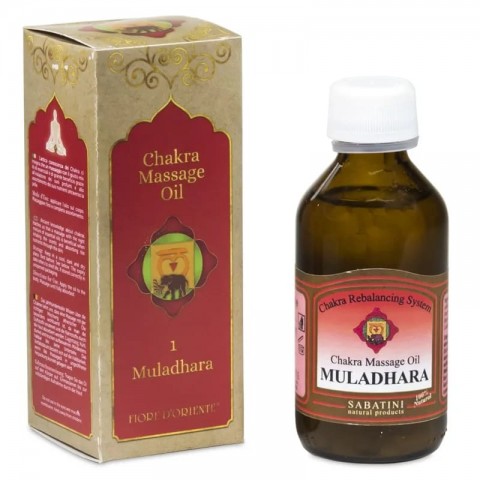 Masāžas eļļa Chakra 1 Muladhara, Fiore D'Oriente, 100 ml