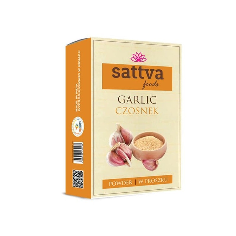 Ground garlic, Sattva Foods, 100g