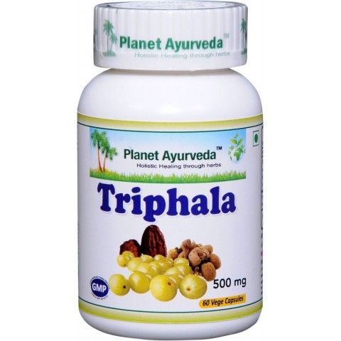 Uztura bagātinātājs Triphala, Planet Ayurveda, 60 kapsulas