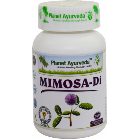 Пищевая добавка Mimosa-Di, Planet Ayurveda, 60 капсул