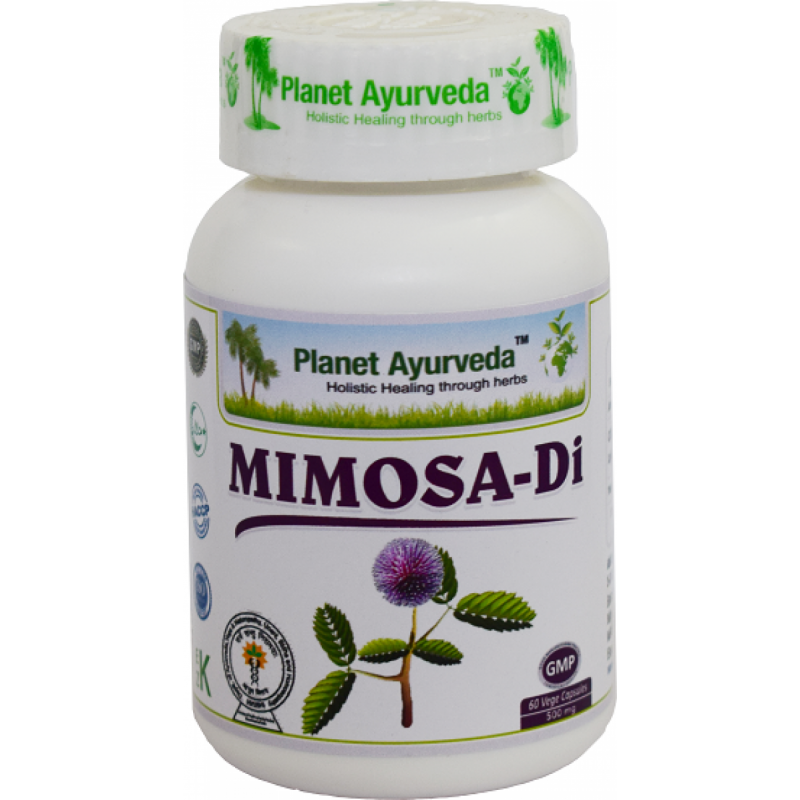 Uztura bagātinātājs Mimosa-Di, Planet Ayurveda, 60 kapsulas