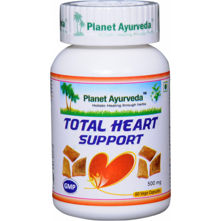 Uztura bagātinātājs Total Hearth Support, Planet Ayurveda, 60 kapsulas