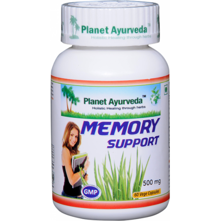 Uztura bagātinātājs atmiņai Memory Support, Planet Ayurveda, 60 kapsulas