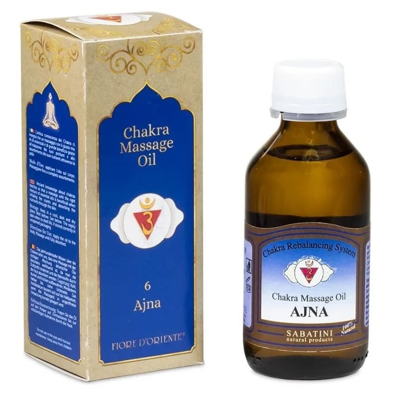 Masāžas eļļa Chakra 6 Ajna, Fiore D'Oriente, 100 ml