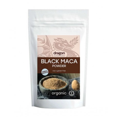 Порошок чёрной перуанской маки Black Maca, Dragon Superfoods, 100г