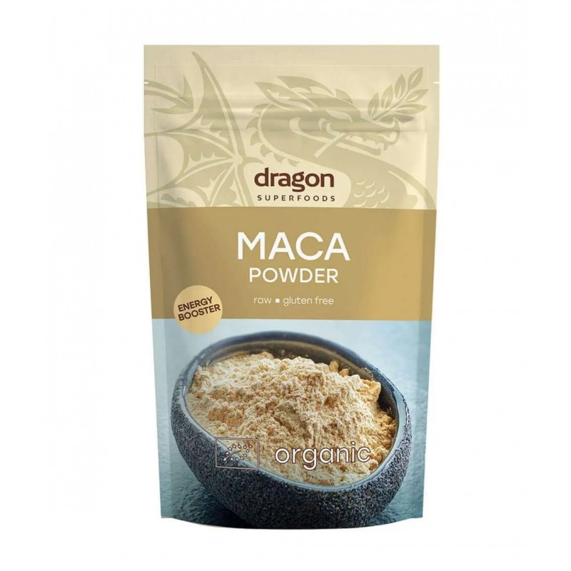 Peru piparu pulveris Maca, organisks, Dragon Superfoods, 200 g