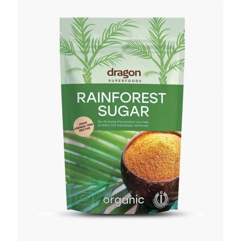 Rainforest cukurs, bioloģiskais, Dragon Superfoods, 250g