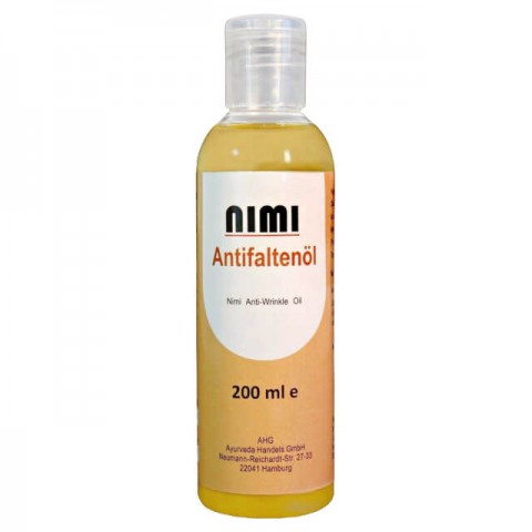 Anti Wrinkle sejas un ķermeņa eļļa, Nimi Ayurveda, 200 ml