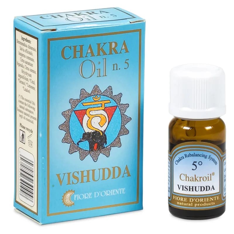 Essential oil Chakra 5 Vishudha, Fiore D'Oriente, 10 ml