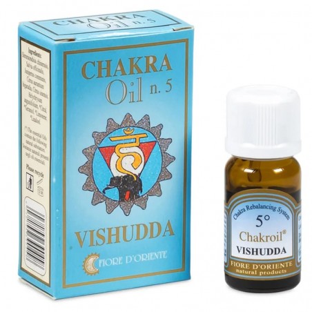 Ēteriskā eļļa Chakra 5 Vishudha, Fiore D'Oriente, 10 ml