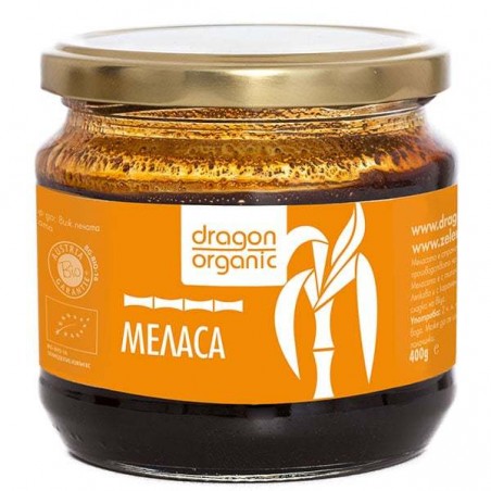 Melase no niedru cukura, organiska, Dragon Superfoods, 400g