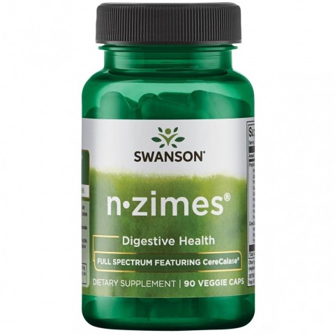 Ферменты N-Zimes, Swanson, 90 капсул