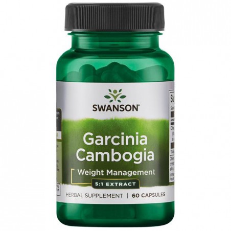 Garcinia Cambogia, Swanson, 80 mg, 60 kapsulas