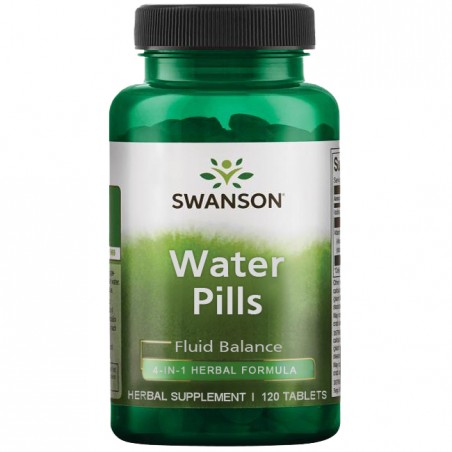 Пищевая добавка Water Pills, Swanson, 160 мг, 120 таблеток